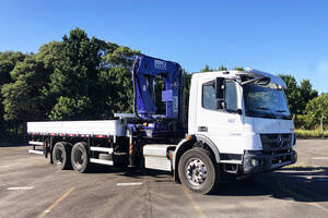 Caminhão Mb Atego 2730 6X4 Guindaste 45Ton Aizc