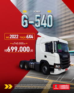 Caminhão Scania - G-540 - 2022