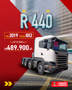 Caminhão Scania - R 440 - 2019