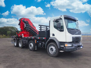 Caminhão Volvo Vmx 360 Guindaste Canivete 80Ton Aizc