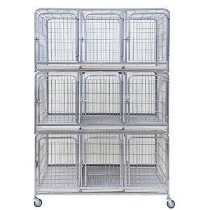 Canil Gatil 9 Lugares Modular Banho E Tosa Pet Shop