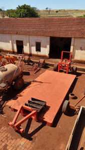 Carreta P/ Transporte De Plantadeira Mantovani