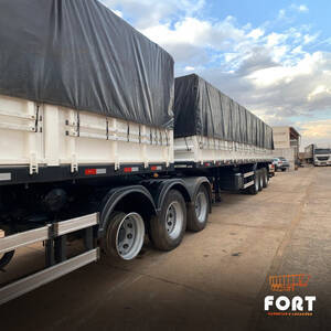 Carreta Rodotrem 9 Eixos, 25Mt 1.80 De Altura, Ano 2018