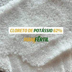 Cloreto De Potássio 62 Branco/standard Fertilizante