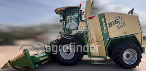 Colhedora De Forragem Krone Bigx500 Ano 2012