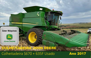 Colheitadeira John Deere S670