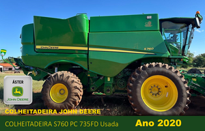 Colheitadeira John Deere S760 Pc 735Fd