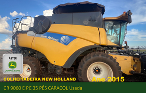 Colheitadeira New Holland Cr 9060 Pc 35 Pés Caracol