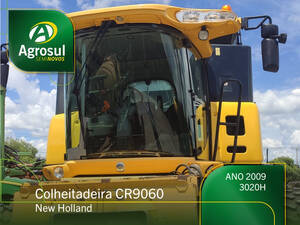 Colheitadeira New Holland Cr 9060 - Usada Ano 2009