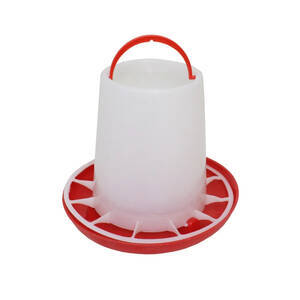 Comedouro De Plástico Aro Anti Desperdicio Para Aves3Kg
