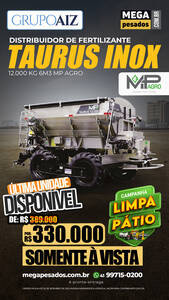 Distribuidor De Fertilizante Taurus 12.000/ 6M Mp Agro