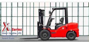 Empilhadeira Diesel Hangcha CPCD35-XRG28 — 3,5t | Triplex 4,5m | 3 Vias