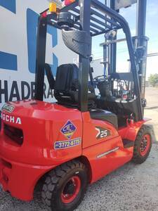 Empilhadeira Hangcha Xr 25 Nova Diesel Torre De 6M