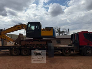 Escavadeira Hyundai R160 2011 Único Dono 7283295
