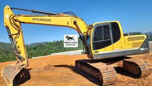 escavadeira hyundai robex 180lc-9 ano 2019 com 9.000 horas 18ton