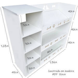 Expositor Estante Balcão Loja Pet Shop Aviário -Yuri