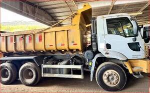 ford cargo 2622-e 6x4 cacamba 12m 1112 unico dono