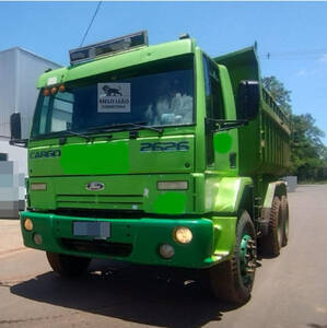Ford Cargo 2626 6X4 Ano 2003 Caçamba 14 M 7232474