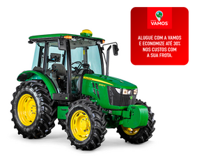 Alugue Trator John Deere 5080E Novo Cabinado 4x4