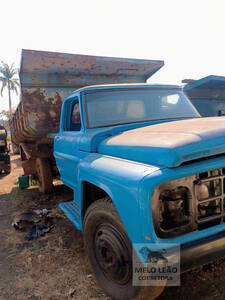 Lote 4 Caminhões Ford F11000 1986 2 C/caçamba 4M7387197