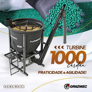 Máquina Tratamento De Sementes Turbine 1000 Cardan