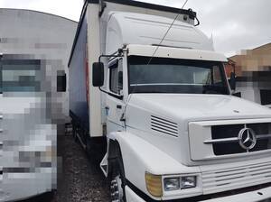 mb l-1418 4x2 2p 1995 bicudo-toco bau sider 8,40m
