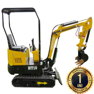 Mini Escavadeira Hightop Ht10S Capacidade 1000 Kg