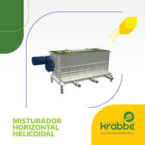 Misturador De Ração Horizontal Helicoidal - Krabbe