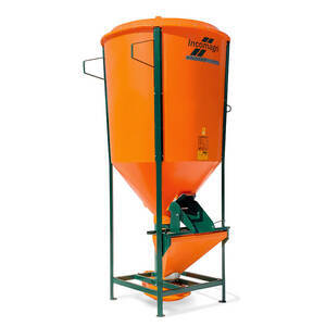 Misturador Ração Polietileno Min-P 1000 Base Motor Sup.