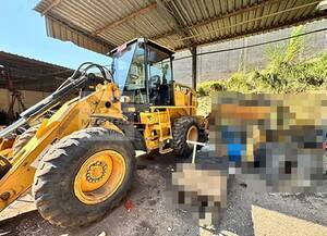 pa carregadeira caterpillar 924g-00 ano 2007 unico dono