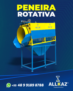 Peneira Rotativa 2M X 1M