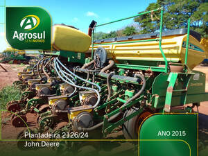 Plantadeira John Deere Jd 2126 24 Linhas Ano 2015 Usada