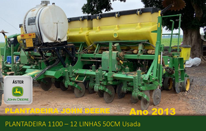 Plantadeira John Deere 12 Linhas De 50Cm