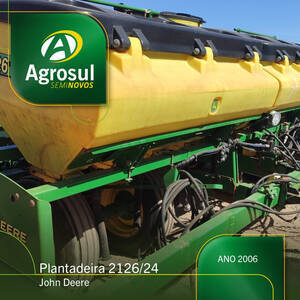 Plantadeira John Deere Jd 2126 24 Linhas Ano 2015 Usada