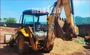 retroescavadeira new holland emplacada lb90 ano 2009 com 5.724hs