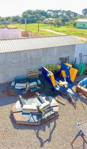 Roçadeira hidráulica dupla (central e lateral) Baldan RPDL 3000
