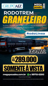 Rodotrem Graneleiro 9,40M9,40M 23/24 Engates 5 Roda