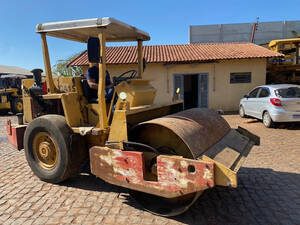 Rolo Compactador Dynapac Ca15 Liso Ano 1984