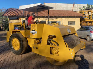 Rolo Compactador Vap55 Liso Versão Asfalto Ano 1988
