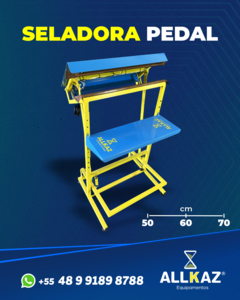 Seladora Para Embalagens Plásticas - Pedal