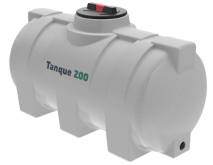 Tanque Horizontal Rypro 200L