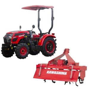 Trator Kawashima Trd 254 25Hp E Enxada Rotativa Eps 120