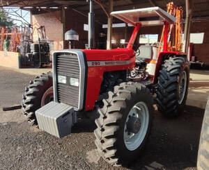 Trator Massey Ferguson - Mf 290 Plataformado. Fab 1993