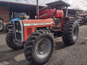 Trator Massey Ferguson - Mf 296. Fabricação 1989