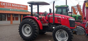 Trator Massey Ferguson 4707, Plataformado, Ano 2017