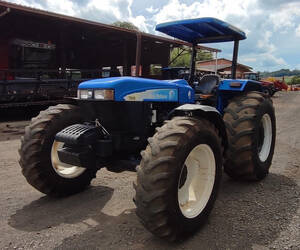 Trator New Holland Nw7630 Plataformado 9141 H Fáb. 2009