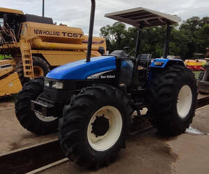 Trator New Holland Tl90 Plataformado Fabricação 2002