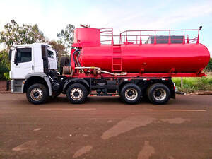 Volkswagen 31-320 C/ Tanque 2 Caçambas E Prancha