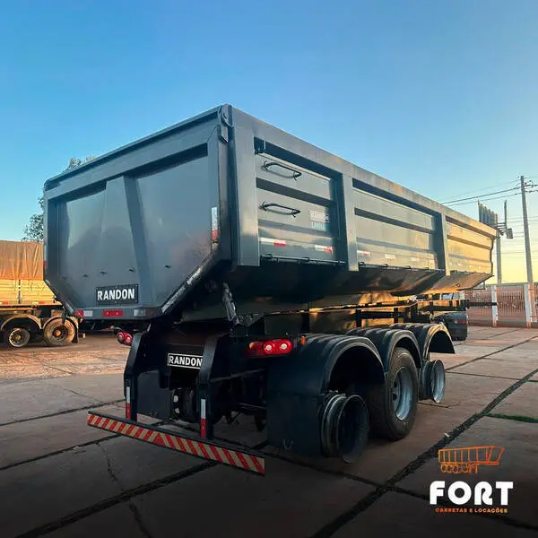 Carreta Caçamba Randon 25 Mt - 6