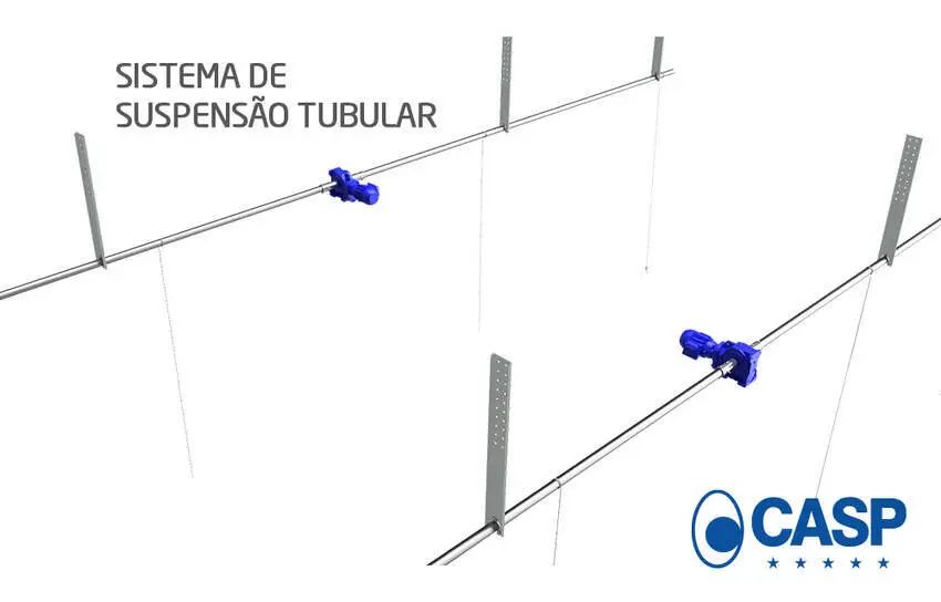 Comedouro De Corrente S-70E Casp Com Suspensão - 1